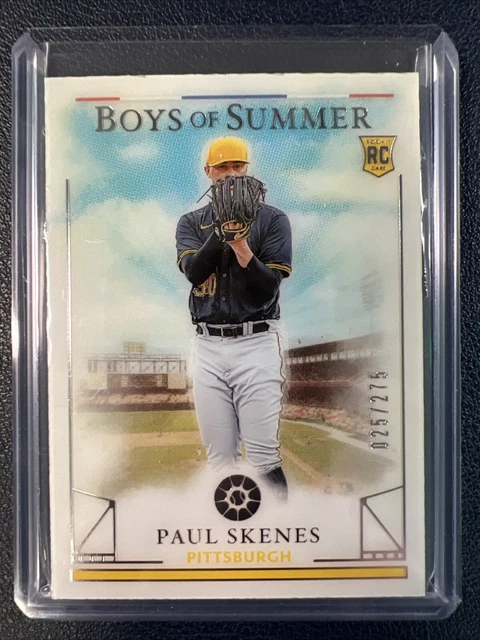 Carte Paul Skenes RC 2024 Allen & Ginter - Feuille D'or #39/50 - Pirates - Near Mint