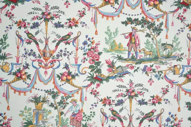 Textiles français Baumwollstoff - Toile de Jouy Stoff | La Vie à la campagne 3