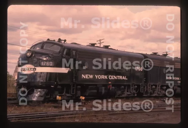Duplicate Slide NYC New York Central Fresh Paint F7A 1760
