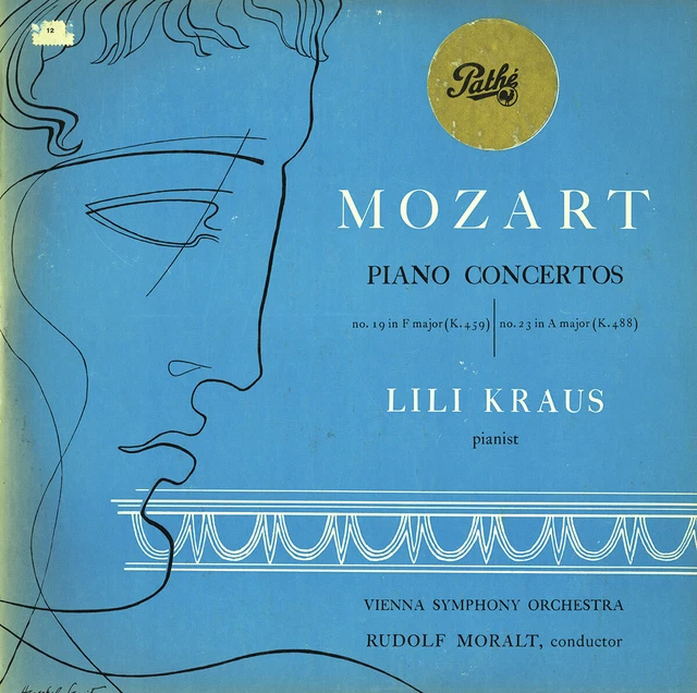 MOZART Piano Concertos K.459 488 LILI KRAUS MORALT Vienna SO Vox PL-6890 LP VG+ MOZART Piano Concertos K.459 488 LILI KRAUS MORALT Vienna SO Vox PL-6890 LP VG+