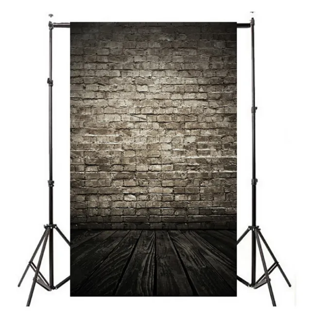Vinyl Wood Wall Floor Photography Studio Prop Backdrop Background 3x5FT