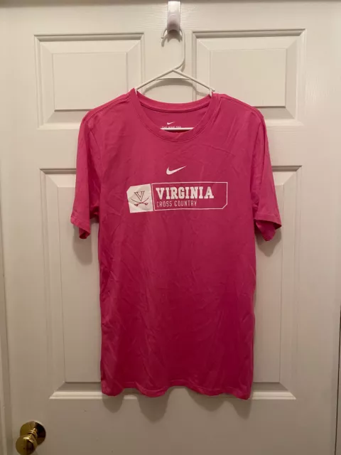Virginia UVA Cavaliers Women's Cross Country Team Issued Nike T-Shirt Medium