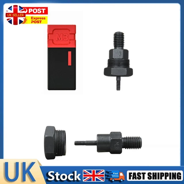 Rivets Nuts Insert Flat Head Threaded for Hand Riveter Gun Tools (M3) Hot