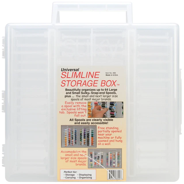 Sulky Universal Slimline Storage Box-15"X15"X3" -886