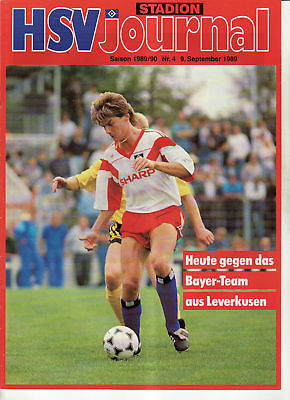Bayer Bl 90/91 Hamburger Sv Bayer 04 Leverkusen 