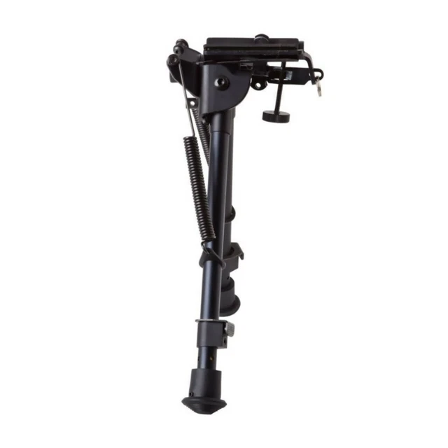 Adjustable 6-9" Sniper Hunting Rifle Bipod Sling Shooting Mount Stand Adapter H
