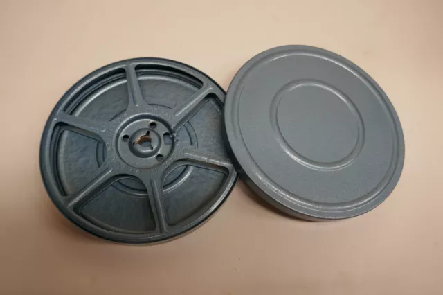 VINTAGE MOVIE Reel Canister Cinema Theater Can ONLY Holds 2x Reels 16x16x5  As £31.60 - PicClick UK