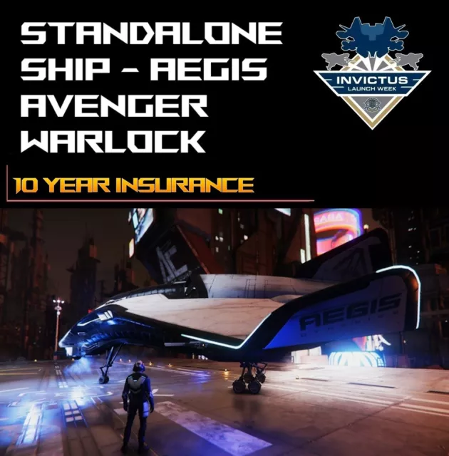 Star Citizen - STANDALONE SHIP - AEGIS AVENGER WARLOCK - ILW 2950