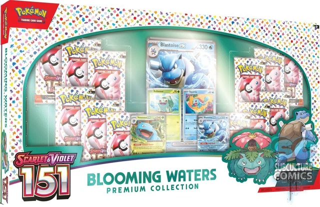 POKEMON TCG BLOOMING Waters Premium Collection Scarlet Violet 151 pokemon-tcg-blooming-waters-premium-collection-scarlet-violet-151