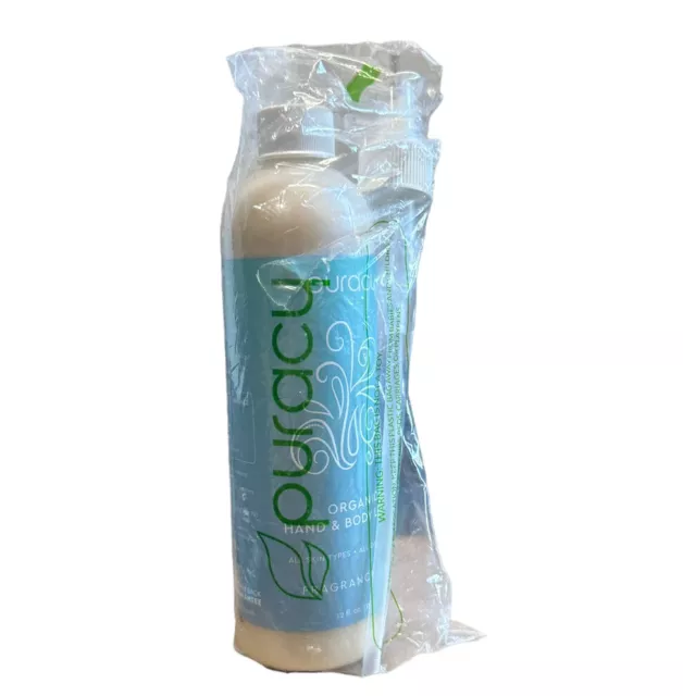 Loción facial y corporal diaria orgánica Puracy 12 oz