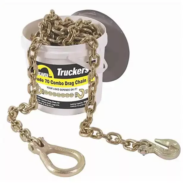 Beaver 8Mm G70 Gold Drag Chain Kit W/ Lug Link & Grab Hook 410008 - Australia