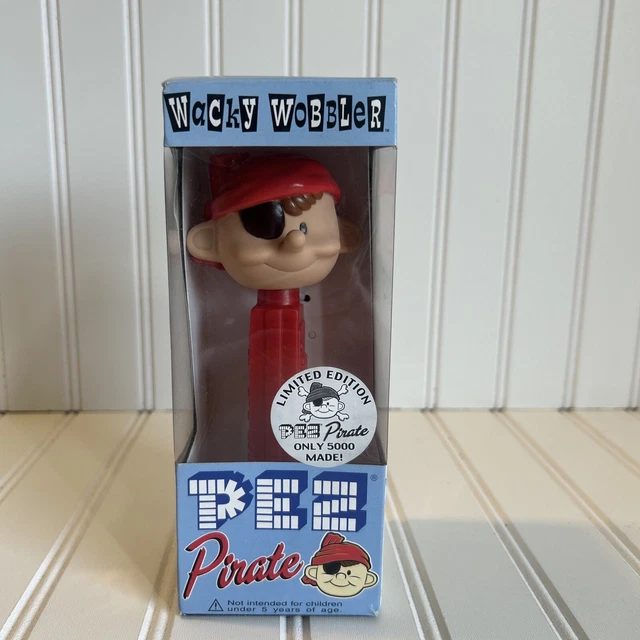 FUNKO PIRATE PEZ Wacky Wobbler NIB $11.99 - PicClick