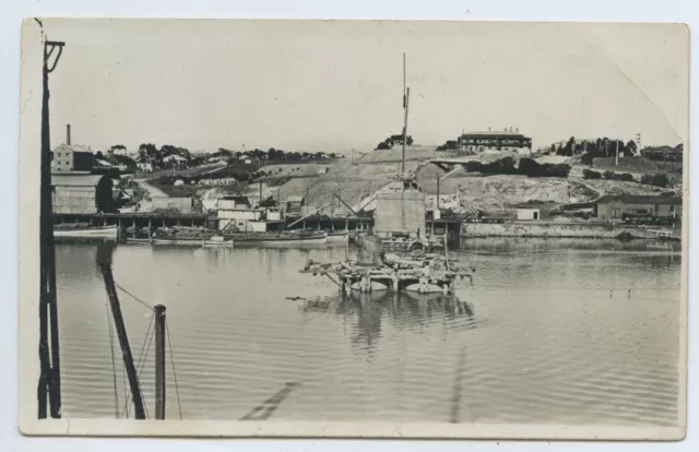 1925 Rp Postcard Murray Bridge Railway Bridge Build Noske's Flour Mill  S.a.n84.