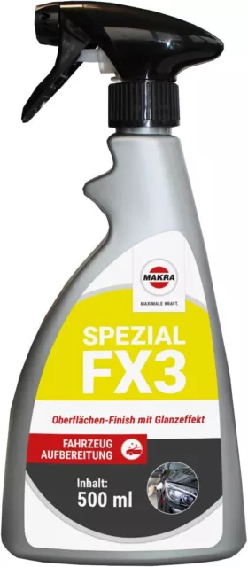 Makra Especial Fx 3 Cuidado Del Coche 500ML Superficies Finish Efecto Brillo