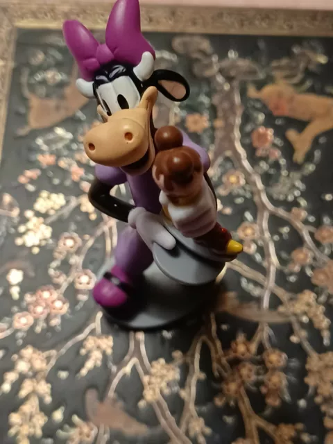 Clarabelle the Cow on Roller Skates Disney Figure Figurine Birthday Cake Topper