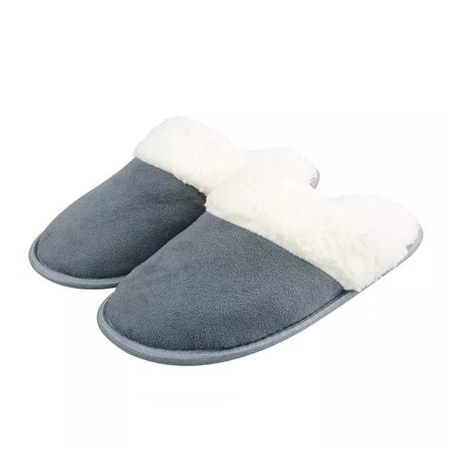 Ladies Memory Foam Slippers Women Warm Lined Indoor Comfy Slipper Shoes Size 6