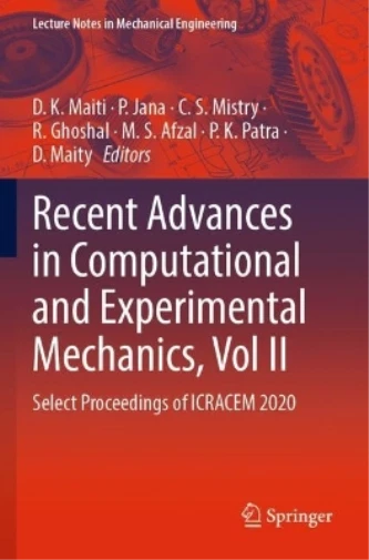 C. S. Mistry Recent Advances in Computational and Experimental Mecha (Paperback)