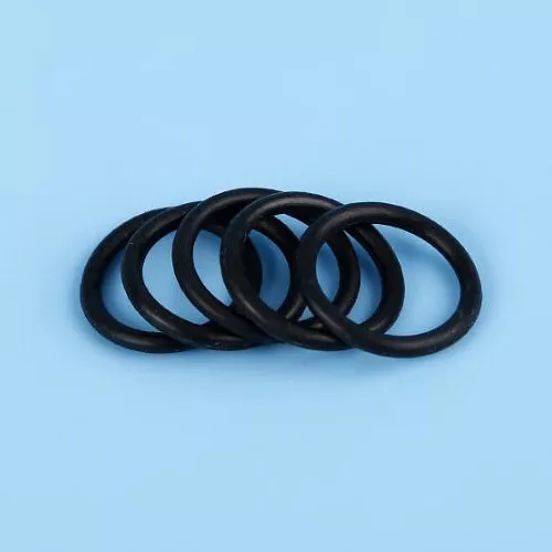 5-30mm Black Oil Resistant Seal Washers NBR Rubber 1mm 1.9mm O-Ring Mechanical 3