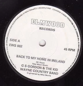 G S Gordon and the K - Back To My Home In Ireland - Used Vinyl Record  - P326S