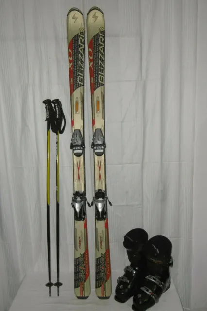 Blizzard " Spider " Top Ski Allround Carver 167 Cm + Alpina Skischuhe Gr: 44 Set