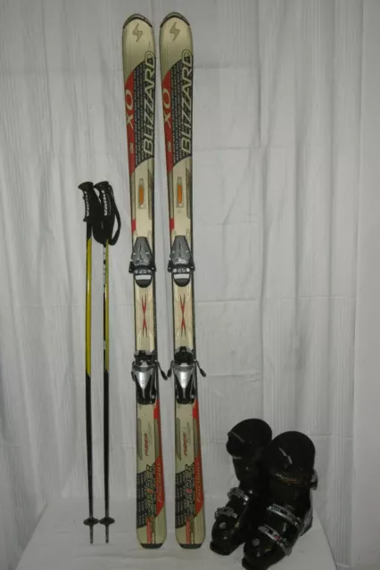 Blizzard " Spider " Top Ski Allround Carver 167 Cm + Alpina Skischuhe Gr: 44 Set