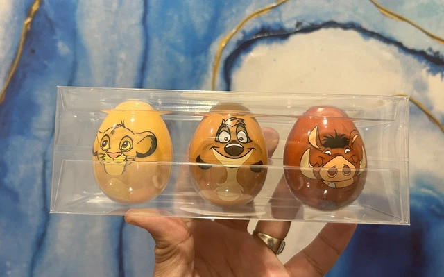 2023 Disney Parks Epcot Easter Egg Stravaganza The Lion King Set Of 3x Eggs