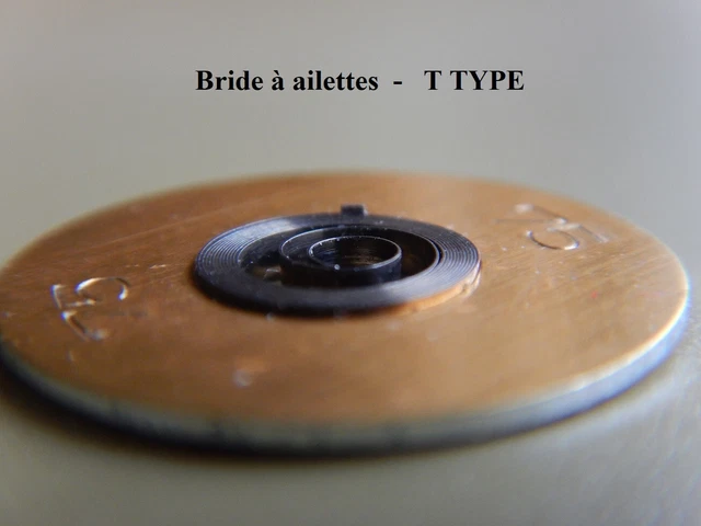 JAEGER LECOULTRE 885 886 770 RESSORT À AILETTE MANUEL MAINSPRING T TYPE T END