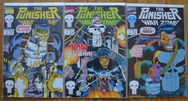 The Punisher War Zone# 5, 6, 7 - Marvel Comics