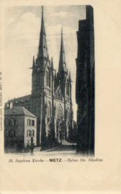 CPA 57 METZ   eglise ste segolene