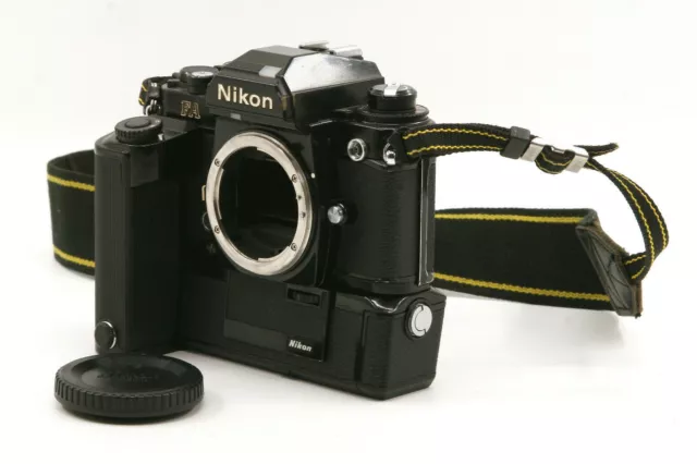 Appareil photo argentique Nikon FA SLR avec Nikon MD-15 pour monture Nikon...