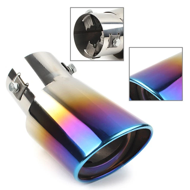 Copritubo Scarico Per Golf 8 MK8 2020-2021 - Nero Brillante - Foto 11