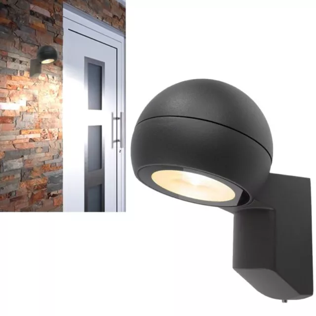 LED Wandleuchte warmweiß 230V 890lm Wand-Lampe Strahler für Außen Fassaden Licht