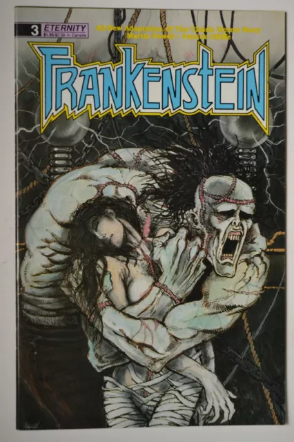 Frankenstein # 3 VF 1988 Eternity Comics