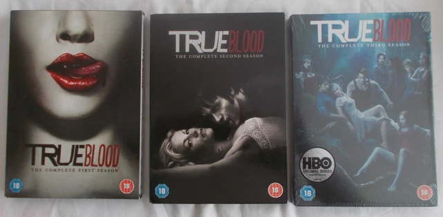 TRUE BLOOD-3 BOX Sets- Series 1, 2 &3-Series 3 Still Sealed-Vampire ...