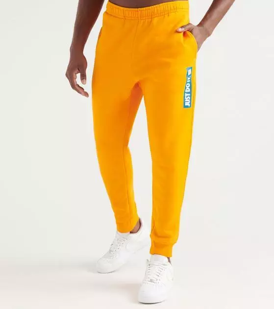 NWT NIKE SPORTSWEAR JDI Just Do It Fleece Joggers Pants L BV5099