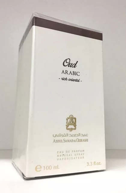 OUD ARABIC rich oriental by Abdul Samad Al Qurashi 100 ML, 3.3 fl.oz, EDP