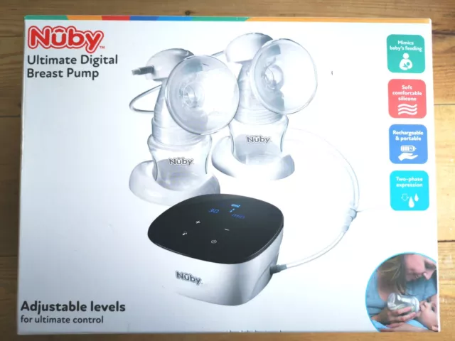 NUBY Ultimate Digital Electric BREAST PUMP Double or Single NEW/BOXED RRP £170