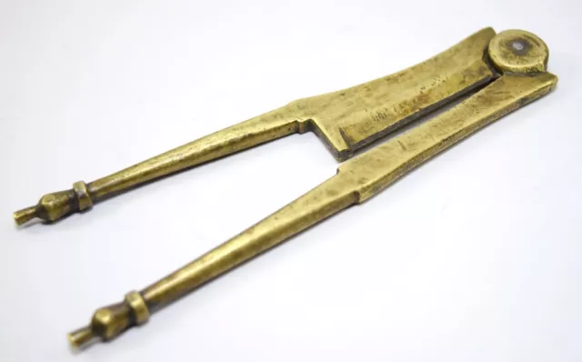 Old Indian Collective Antique Brass Betel Nut Cutter Usable Condition.i12-167 2