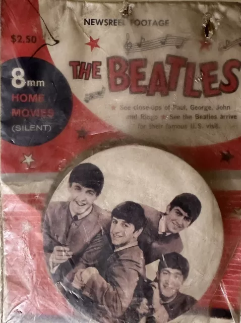 Vintage Beatles 1964 8mm Movie Newsreels. When The Beatles First Came To America