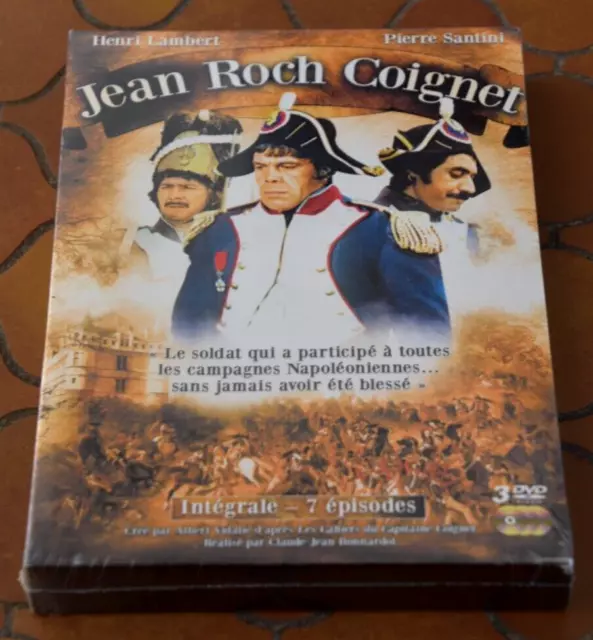 Coffret 3 Dvd Jean Roch Coignet L'integrale De La Serie Neuf Sous Blister