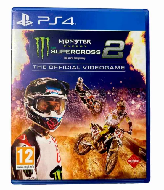 Monster Energy Supercross 2 - The Official Videogame (PlayStation 4, 2019) 🇮🇹