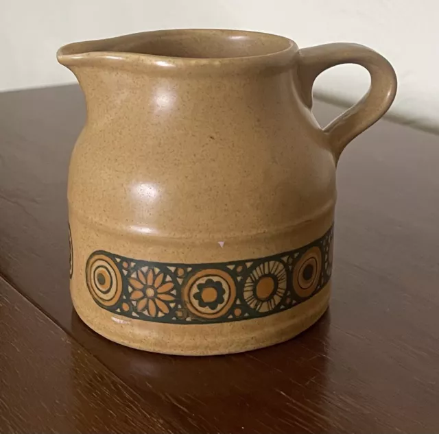 Vintage Pottery Small Milk Jug
