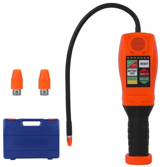 REFRIGERANT LEAK DETECTOR HVAC Freon Halogen Gas Leak Tester 6 Level
