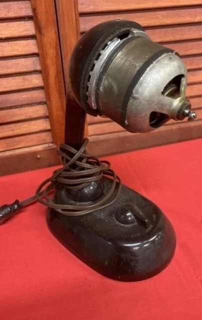 RARE Vintage 1930's Ribbonaire 2 Speed Ribbon Fan Bakelite Simanco Singer Parts RARE Vintage 1930's Ribbonaire 2 Speed Ribbon Fan Bakelite Simanco Singer Parts