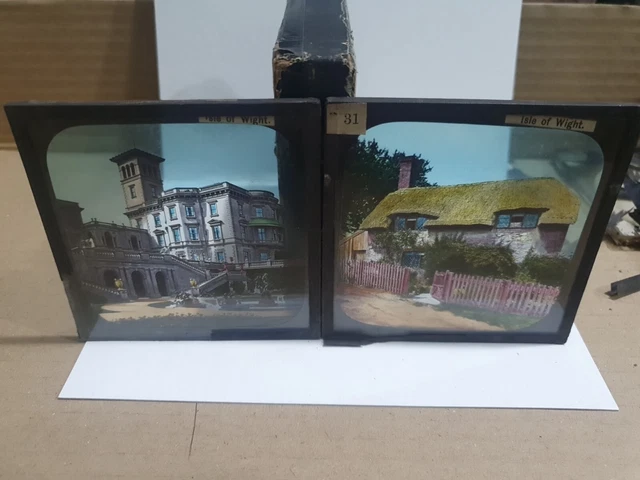 Antique, Glass Lantern Slide, Collection Job Lot of 30 (lot 5) (B24)