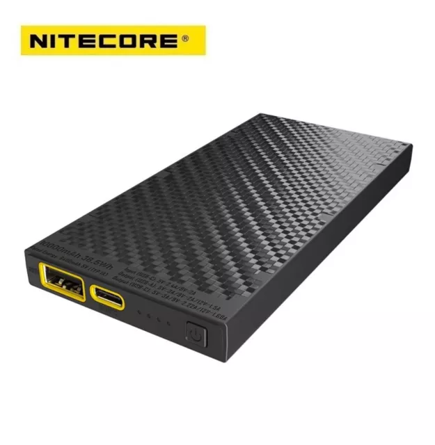 NITECORE NB10000 GEN2 Power Bank 10000mAh QC PD3.0 Fast Charging Portable Charge