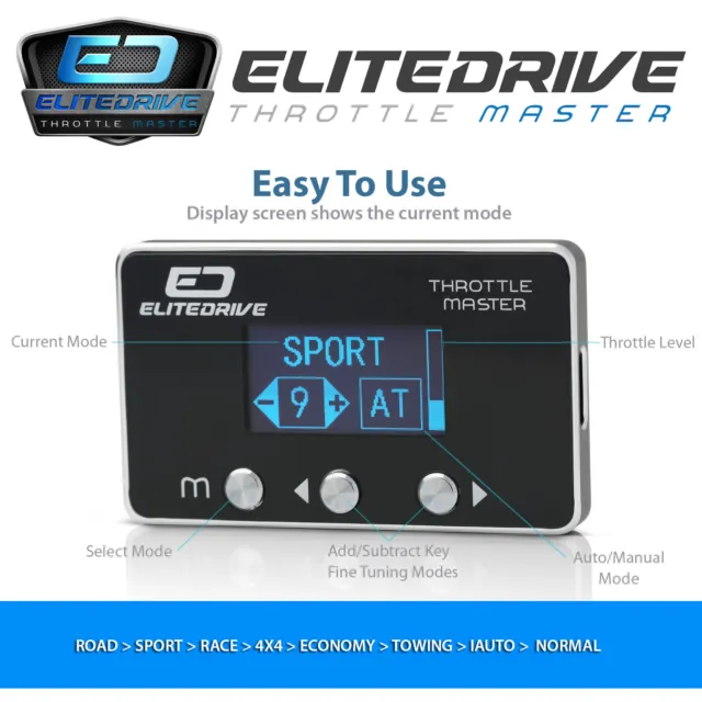 Controlador acelerador EliteDrive para Land Rover Discovery 5 quinta generación 2017 - 2023 3