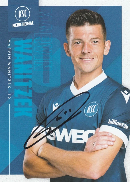 Gunther Metz Autogrammkarte Karlsruher SC 1998-99 Original Signiert + A Gunther Metz Autogrammkarte Karlsruher SC 1998-99 Original Signiert + A