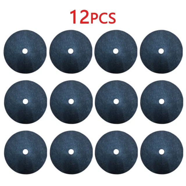 Solution de tapis d'ombrage efficace avec 12 pièces tapis de protection d'arbre