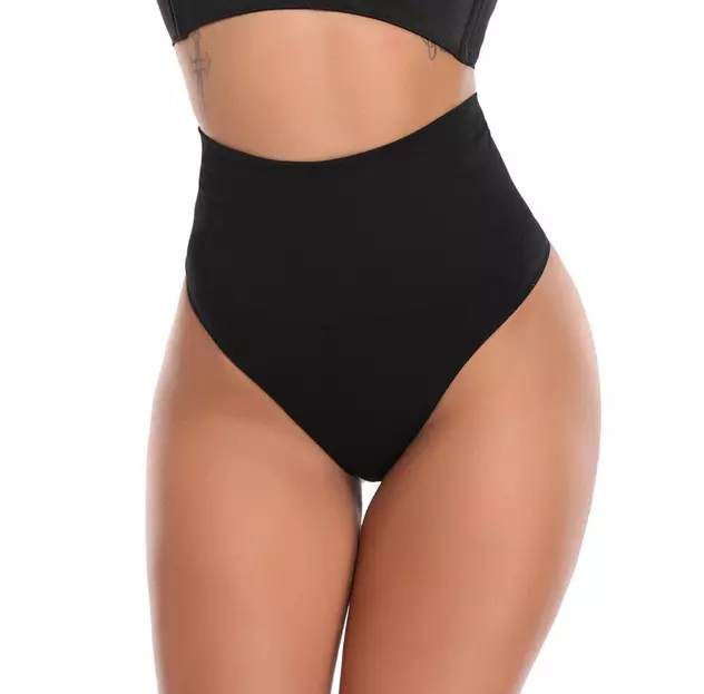 Women's High-Waisted Body Shaper Slimming Tummy Control Thong